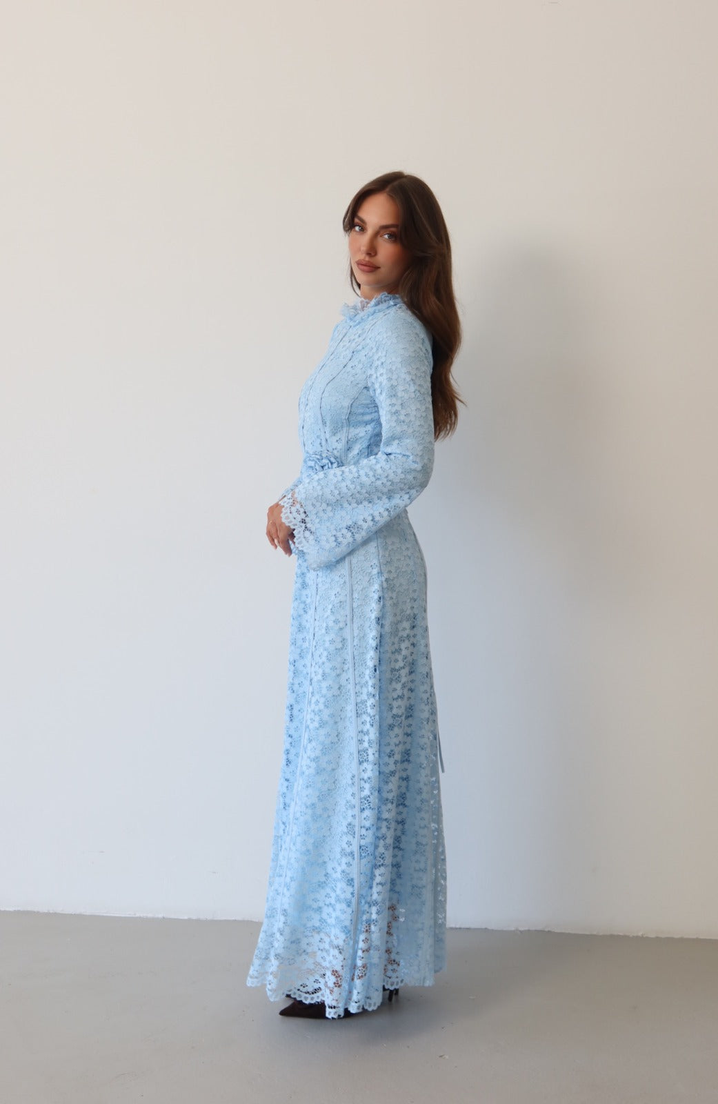 Baby Blue Romance Dantel Elbise